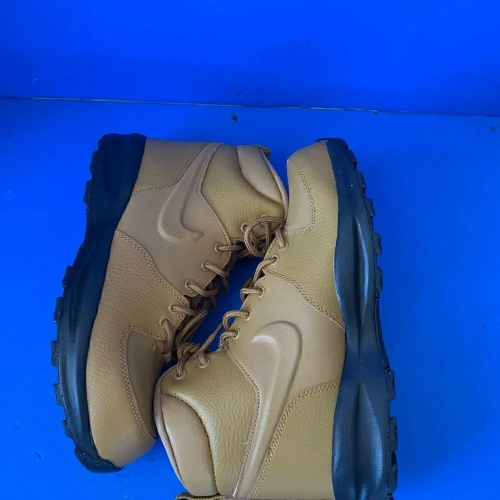 Grade School Nike Manoa LTR Wheat/Black (BQ5372 700)